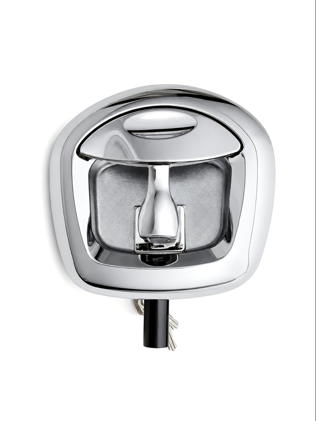 Whale Tail Lock Full Chrome
