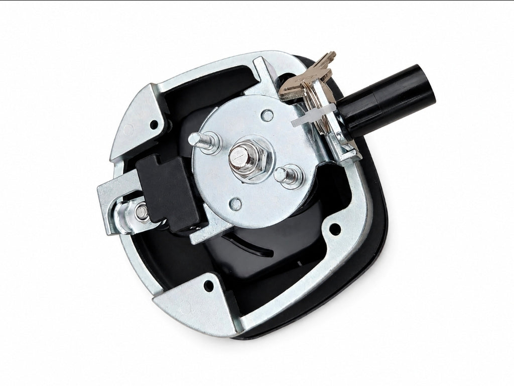 Whale Tail Lock Full Chrome