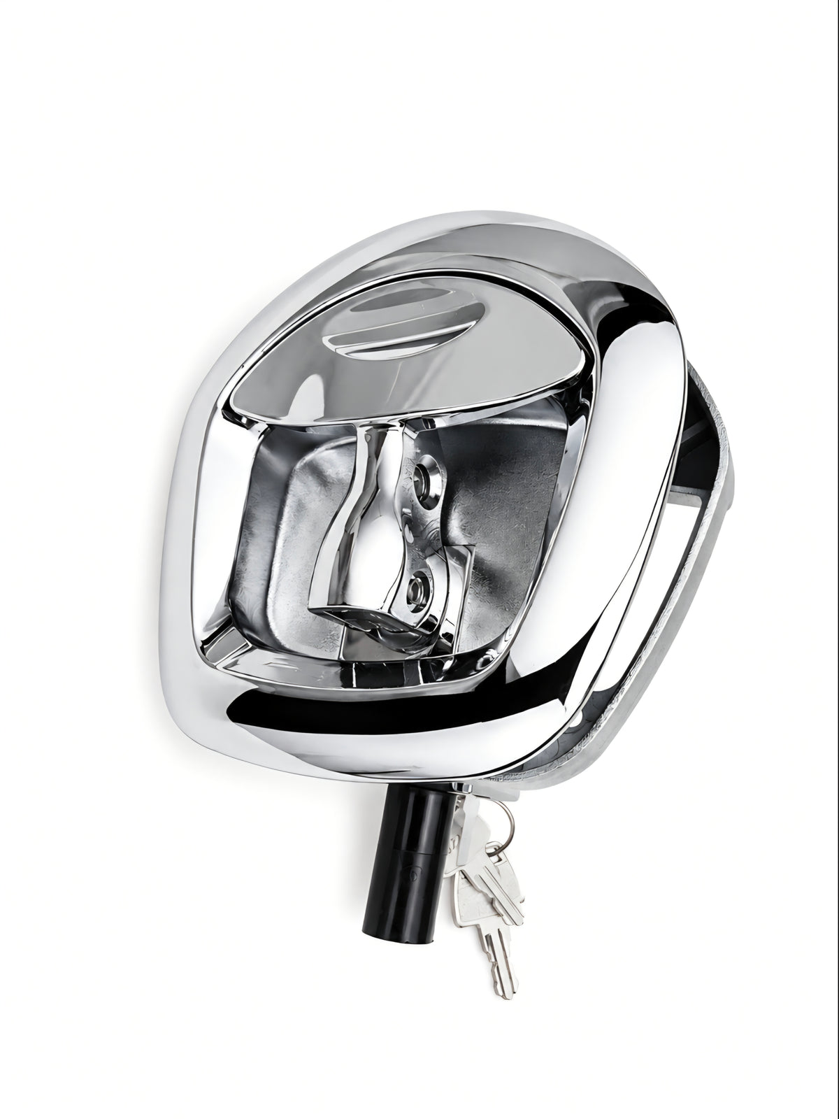 Whale Tail Lock Full Chrome
